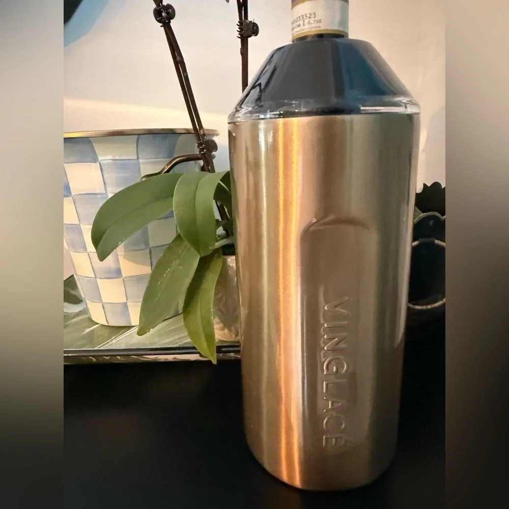 Vinglace Gold Wine & Champagne Bottle Chiller